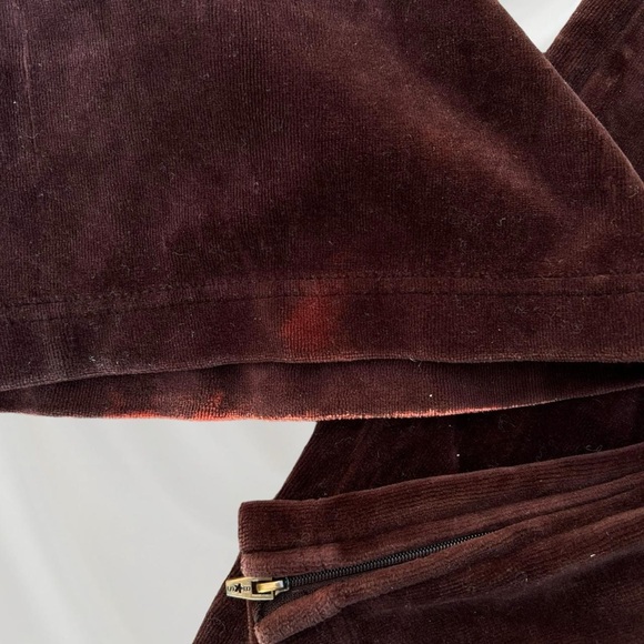 Bebe Sport | Brown Vintage Velour Set - Picture 8 of 8